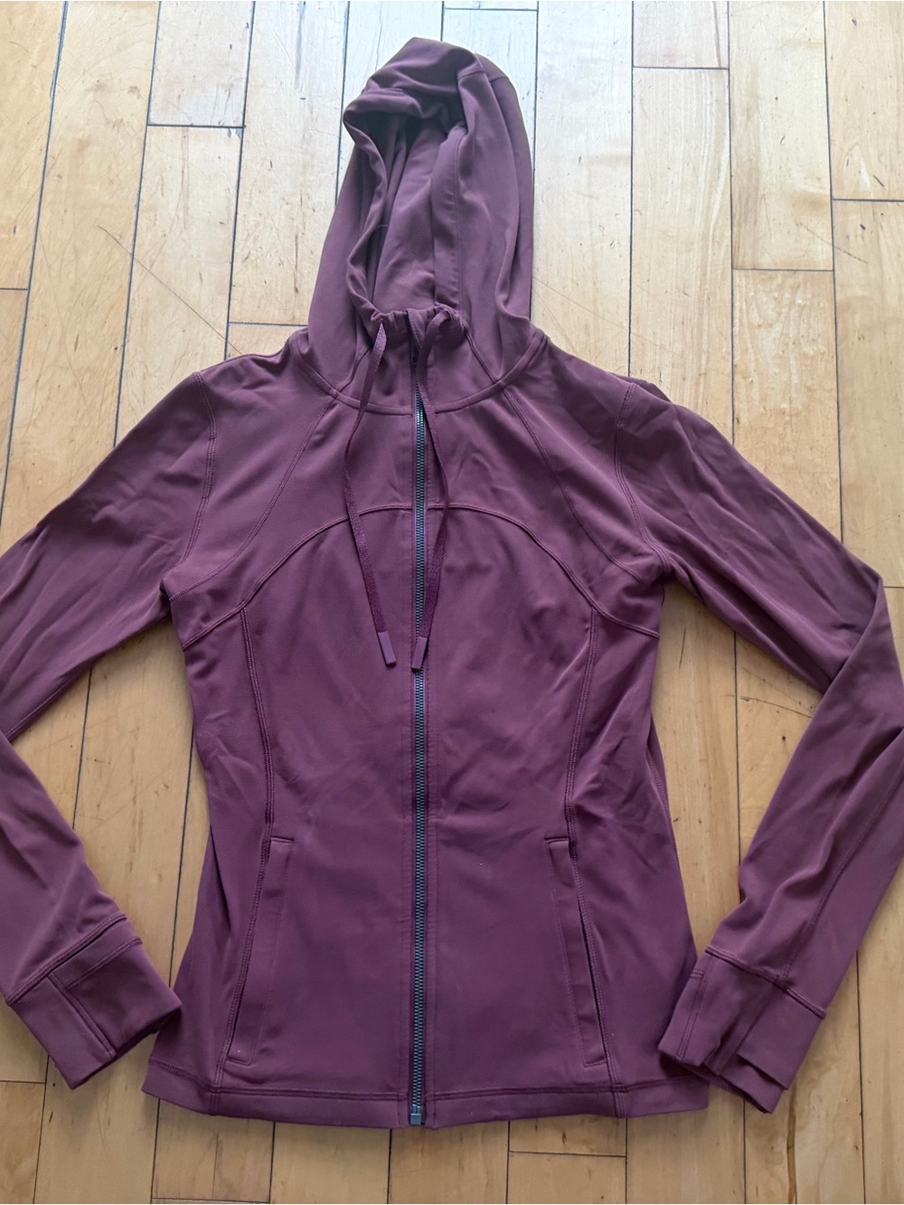 Lululemon Hooded Define Jacket Size 8 Moss Rose Nulu Released 2019 RARE!